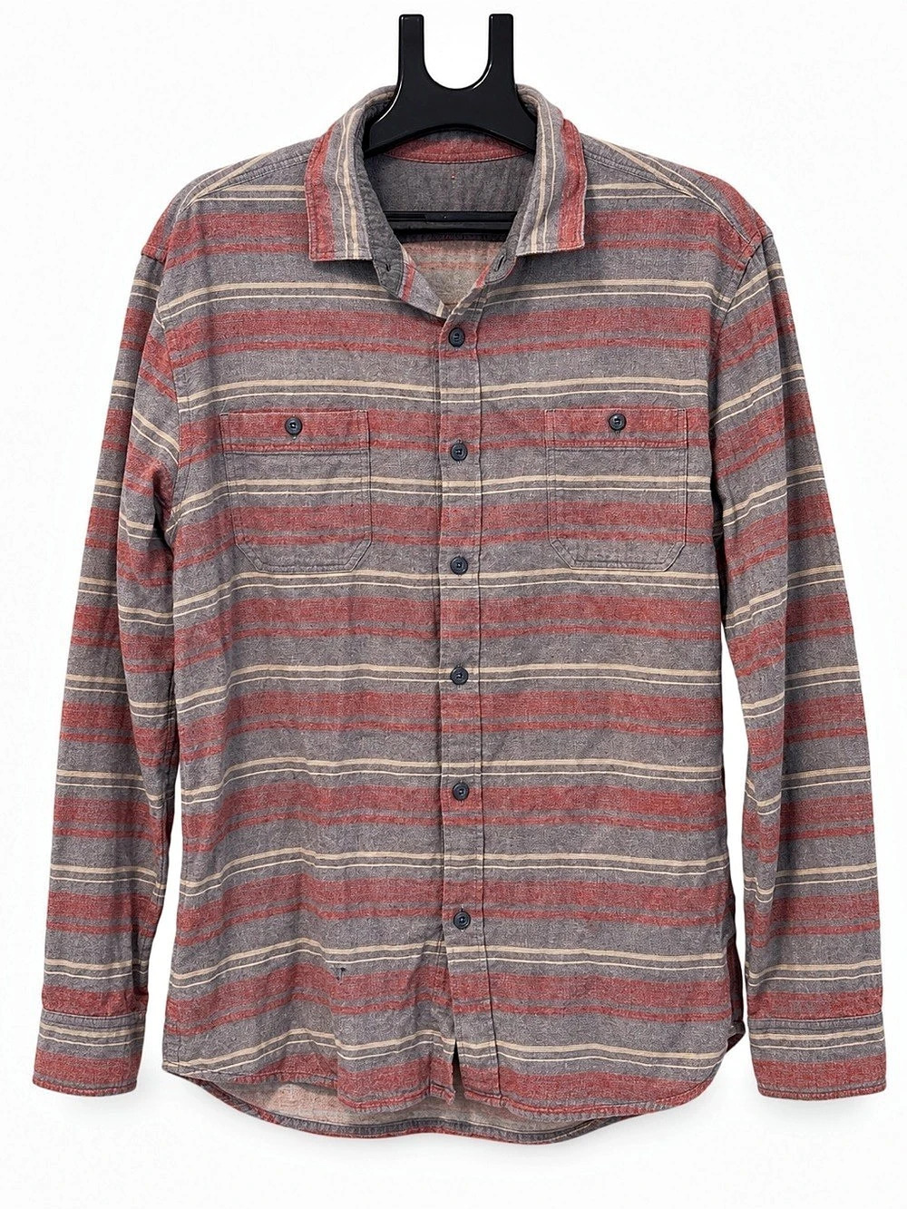 Vissla Men's Striped Button Down Shirt XL